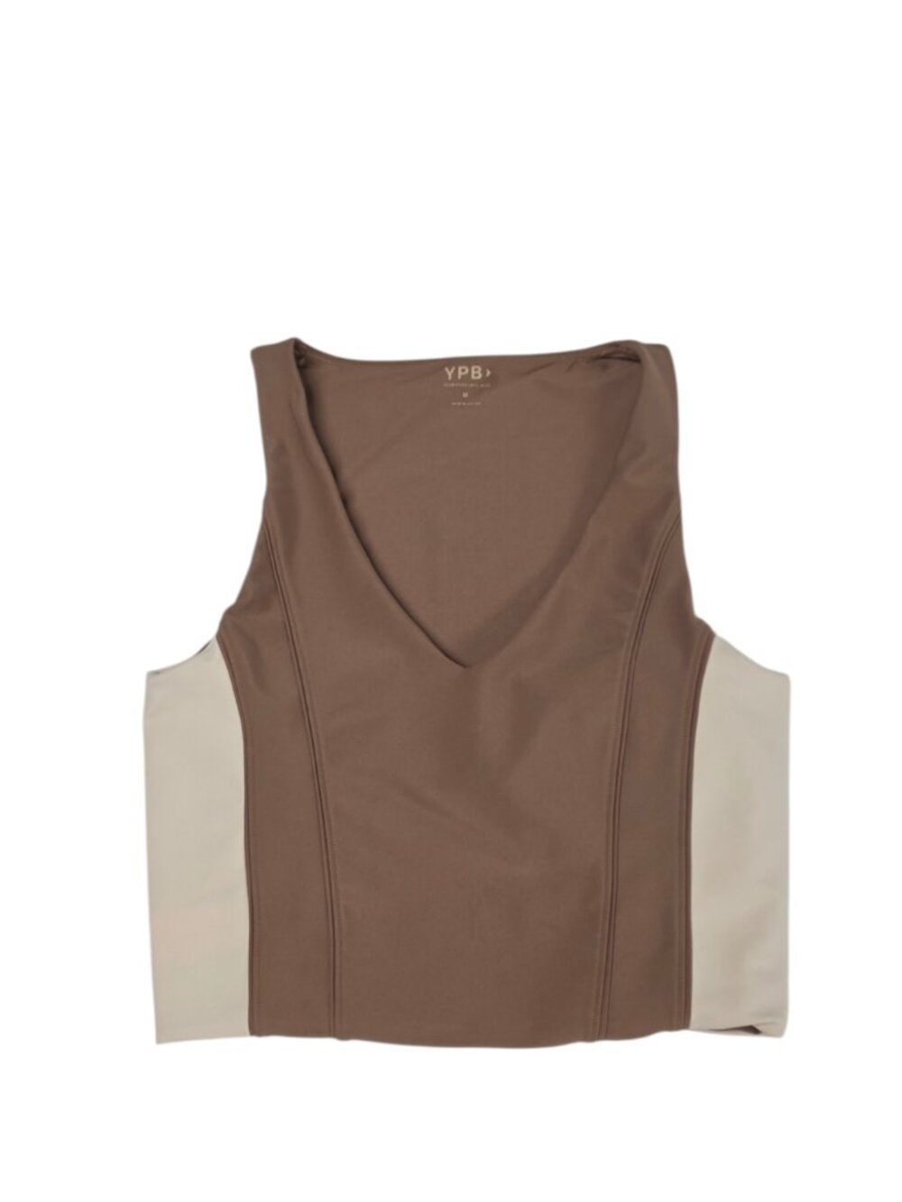Abercrombie YPB, Your Personal Best Crop Tank, V-Neck, Size Medium